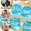 71rGnQONziL._SL1500_.jpg Slow-Rise Squishy Ice Cube Fidget Toy, Blue, 4.5cm, Stress R...