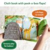 71rZCcGB-uL._SL1500_.jpg Skillmatics Peek-A-Boo Jungle Book - Soft Cloth Book for Bab...
