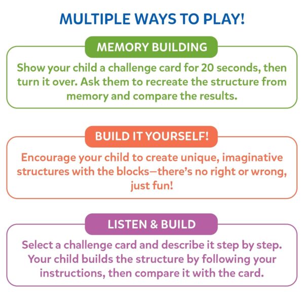 71tczgj0itL._SL1500_.jpg Skillmatics Brain Blocks, 3D Early STEM Building Blocks Game...