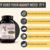 71ttdVSYtbL._SL1500_.jpg Foodie Puppies Rabbit Food Dry Pellets 1Kg, Highly Premium N...