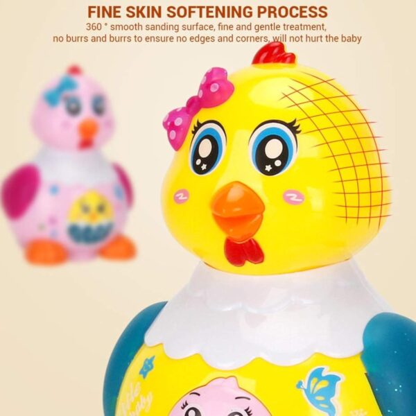 Lumo Brilliant Toys Musical Hen Toy for Kids with Light & So...