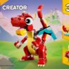 71xlYMQ0XaL._SL1500_.jpg LEGO 31145 Creator 3in1 Red Dragon Toy to Fish Figure to Pho...