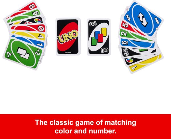 71zGswuOgzL._SL1500_.jpg Mattel Uno Playing Card Game for 7 Yrs and Above for Adult,S...