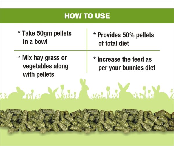 Alfalfa pellets for Rabbit, Guinea Pig, Hamster, Chinchillas...