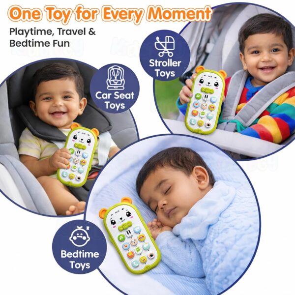 Kidology Baby Phone Toy for Toddlers 12-18 Months | Builds C...