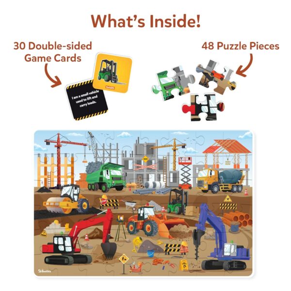 Skillmatics Floor Puzzle & Game - Piece & Play Construction ...