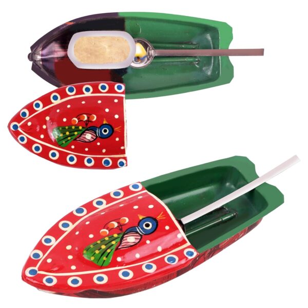 81705U6dJjL._SL1500_.jpg Toyshine Classic Steam Powered Tin Metal Boat, Pop Pop Putt ...