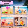 81DCtu7HFeL._SL1500_.jpg Wishkey Beach Toys for Kids Sand Game Castle Building Plasti...