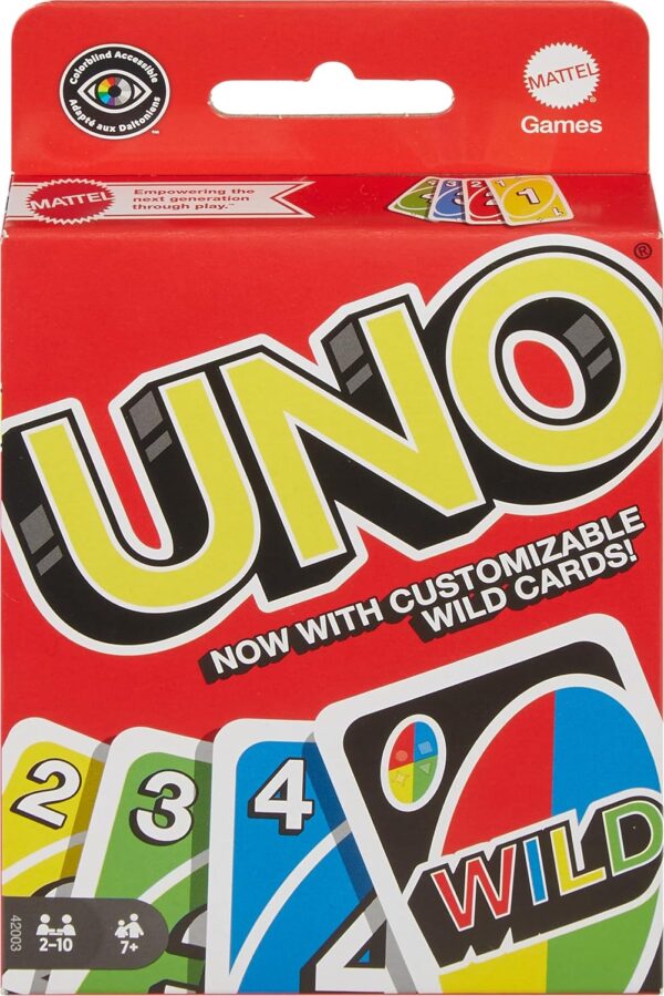 81HkP7U5pqL._SL1500_.jpg Mattel Uno Playing Card Game for 7 Yrs and Above for Adult,S...
