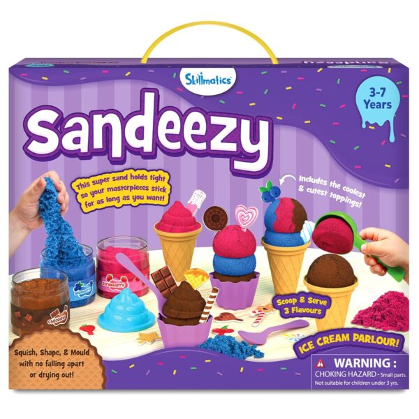 81ICNBJ2ZhL._SL1500_.jpg Skillmatics Sandeezy Pretend Play Ice Cream Parlour Set – Sa...