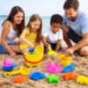 81IEx7S7H2L._SL1500_.jpg Wishkey Beach Toys for Kids Sand Game Castle Building Plasti...