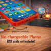 Wishkey Edu Phone for Kids Shark Theme 28 Functions Recharge...