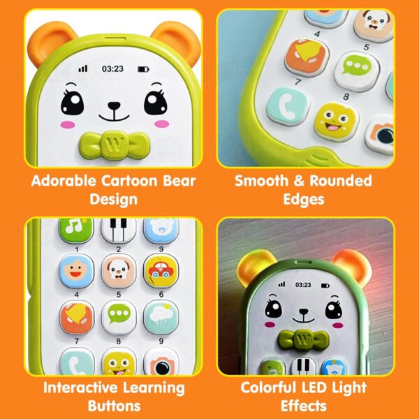 Kidology Baby Phone Toy for Toddlers 12-18 Months | Builds C...