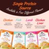 81KkajJuSpL._SL1500_.jpg Kennel Kitchen Supreme Cuts in Gravy, Chicken Recipe with Pu...