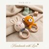 81MwXDNsxmL._SL1500_.jpg Handmade Crochet Baby Rattles Combo (Rabbit & Tiger) | Soft ...