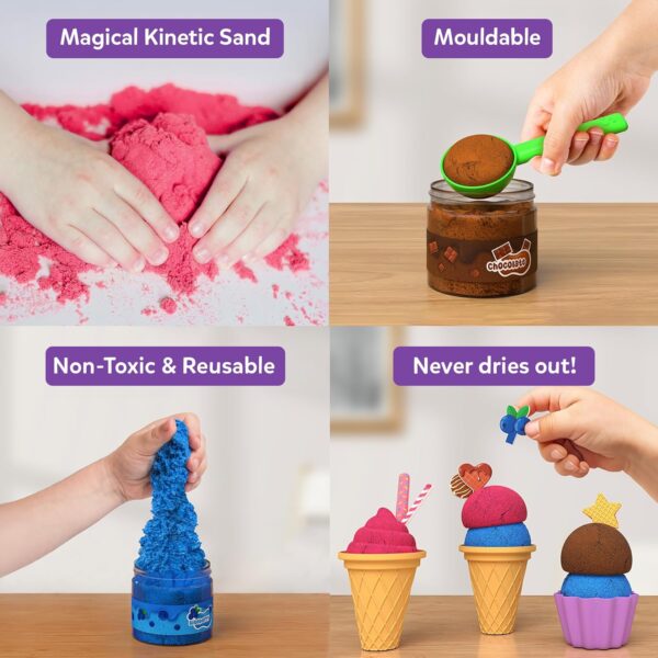 81OCLtRpY9L._SL1500_.jpg Skillmatics Sandeezy Pretend Play Ice Cream Parlour Set – Sa...
