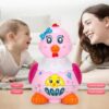 Lumo Brilliant Toys Musical Hen Toy for Kids with Light & So...