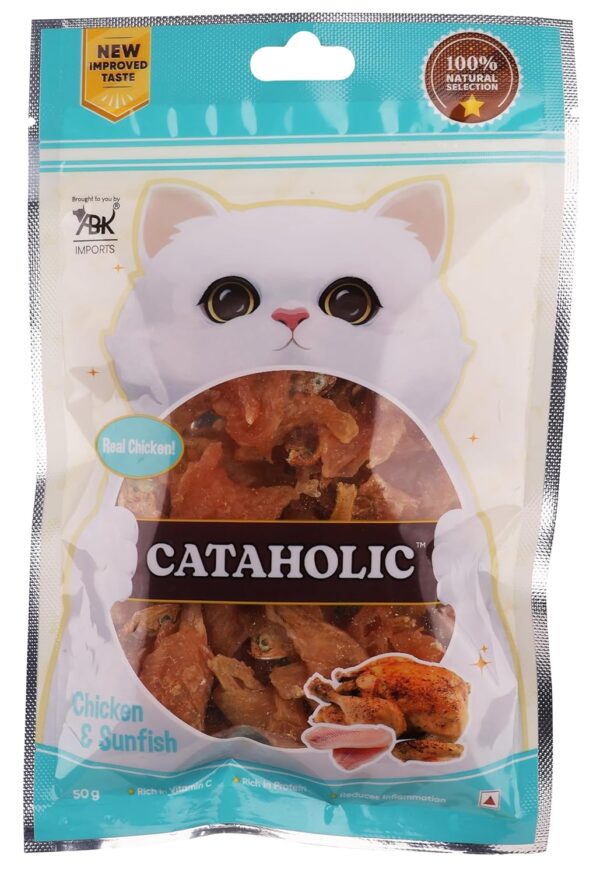 Cataholic Chicken & Fish Treats for Cats and Kittens | Spira...