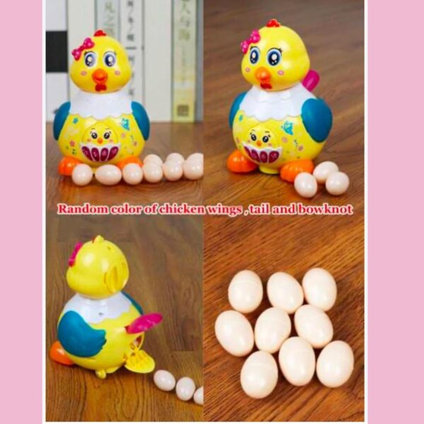 Lumo Brilliant Toys Musical Hen Toy for Kids with Light & So...