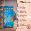 Wishkey Edu Phone for Kids Shark Theme 28 Functions Recharge...