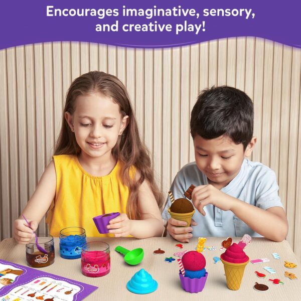 81lVFPFOFsL._SL1500_.jpg Skillmatics Sandeezy Pretend Play Ice Cream Parlour Set – Sa...