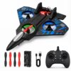 81tcPY2o5BL._SL1500_.jpg RC Fighter Jet Remote Control Airplane for Kids & Adults, RC...