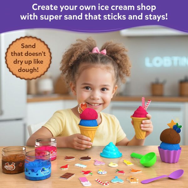 81yCYop5zL._SL1500_.jpg Skillmatics Sandeezy Pretend Play Ice Cream Parlour Set – Sa...