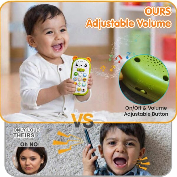 Kidology Baby Phone Toy for Toddlers 12-18 Months | Builds C...