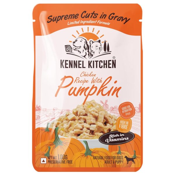 81yqYg-J0UL._SL1500_.jpg Kennel Kitchen Supreme Cuts in Gravy, Chicken Recipe with Pu...