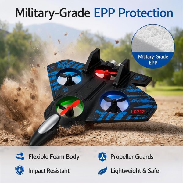 91F-xCmTdL._SL1500_.jpg RC Fighter Jet Remote Control Airplane for Kids & Adults, RC...