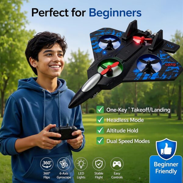 91dSxpCwlZL._SL1500_.jpg RC Fighter Jet Remote Control Airplane for Kids & Adults, RC...