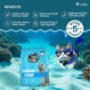 TOPTAIL Ocean Fish Food for Kitten 1-12 Month-1.1kg Dry, Cat...